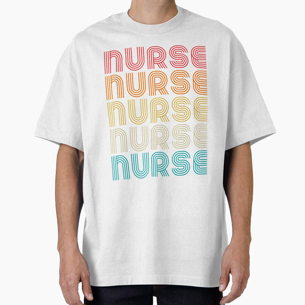 Colorful Retro Nurse - Nursing by Designs Of all kinds