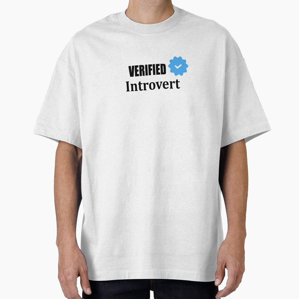 Verified Introvert – Socially Present, Mentally Elsewhere by GriffinRey