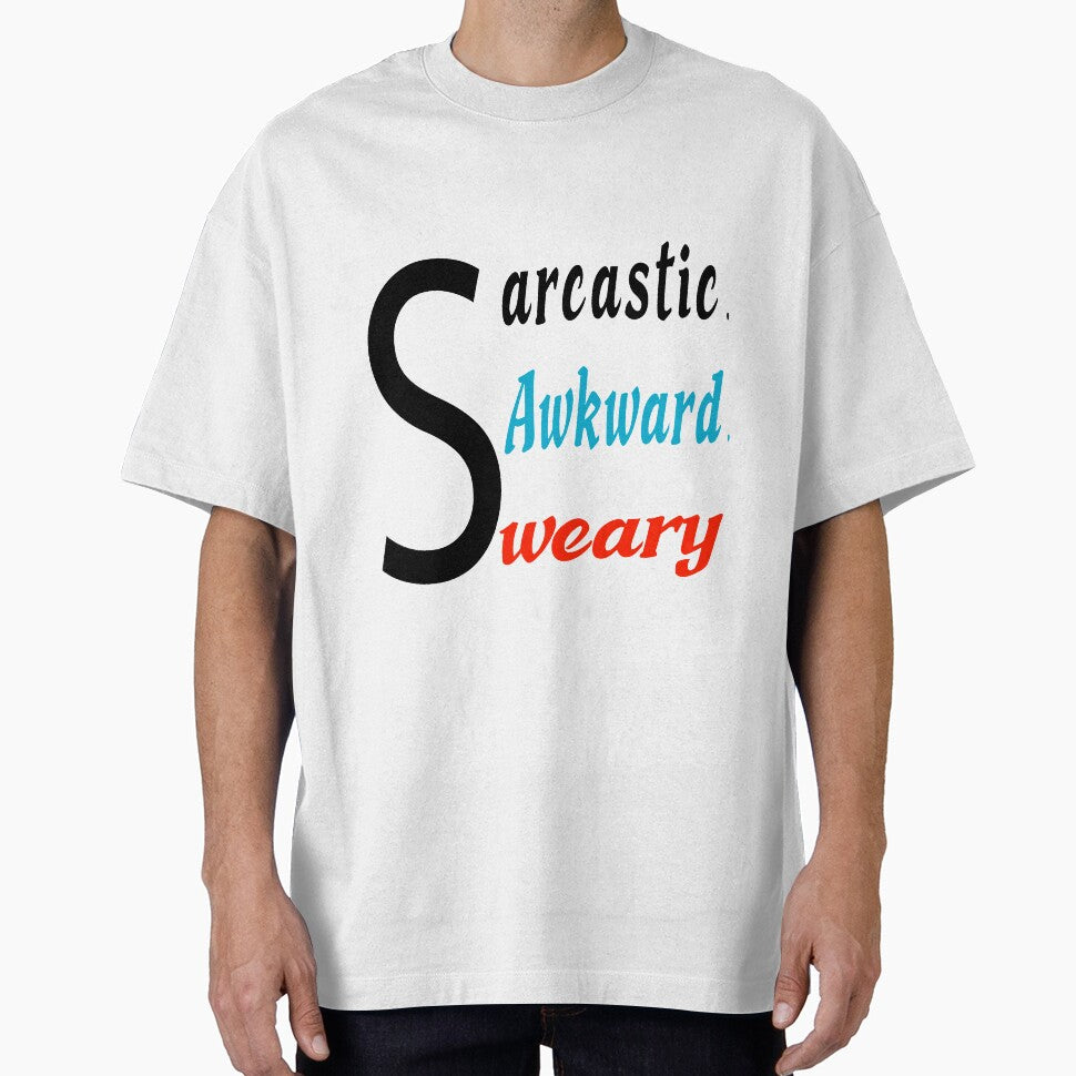 Sarcastic. Awkward. Sweary. gift for mom gift for dad by darishoping