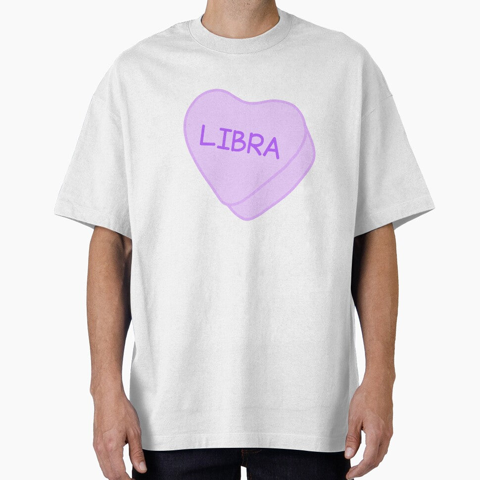 Libra Purple Candy Heart Sweet Heart Cute by SlimyFish