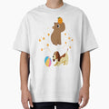 Capybara And Dog,Capybara With Oranges,Capybara Funny, Cute Capybara,Capybara Love, by Tamas Das