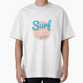 SURF - SURFING - Circle - BEST SURFING  - blue - unique photography by Tropical Blood