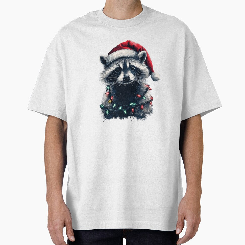 Raccoon Christmas by NicolasGlowArt
