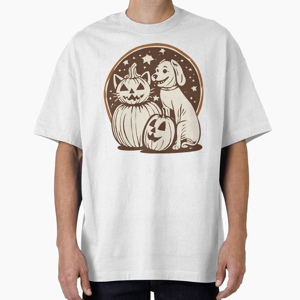 Paws & Pumpkins: A Vintage Halloween Tale by TrueBrick
