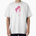 Sagittarius Goddess Graphic Print - Pink and White Hibiscus by elevated-aura