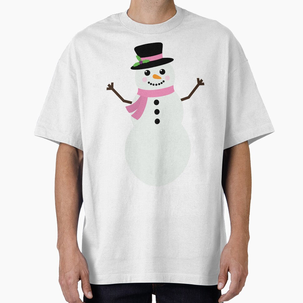 Cute Winter Snowman by Captain Creative
