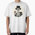 Sophisticated Skeleton with Top Hat and Buttons by CharmingQuill