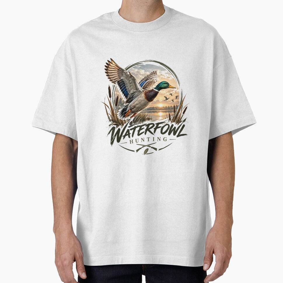 Waterfowl Hunting Logo – Mallard Duck Emblem, Vintage Hunting Badge by TammyHunterArt