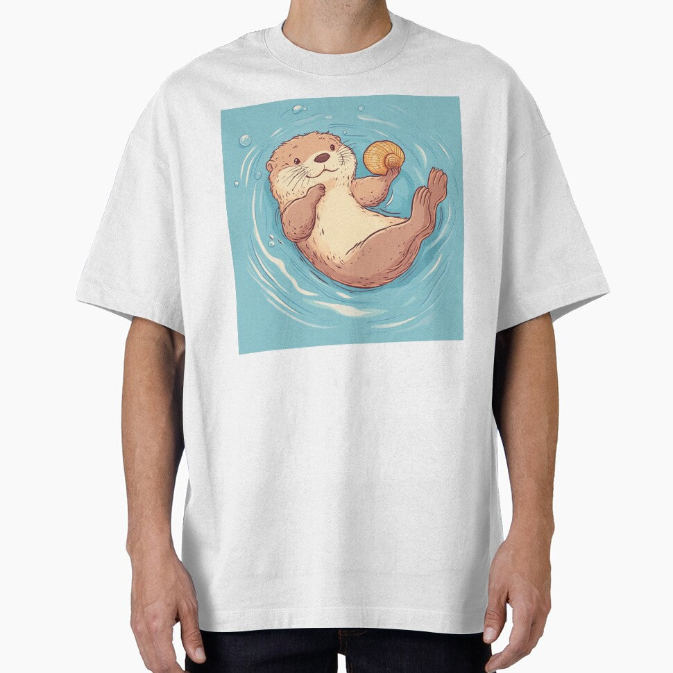 Otter in Water by NicolasGlowArt