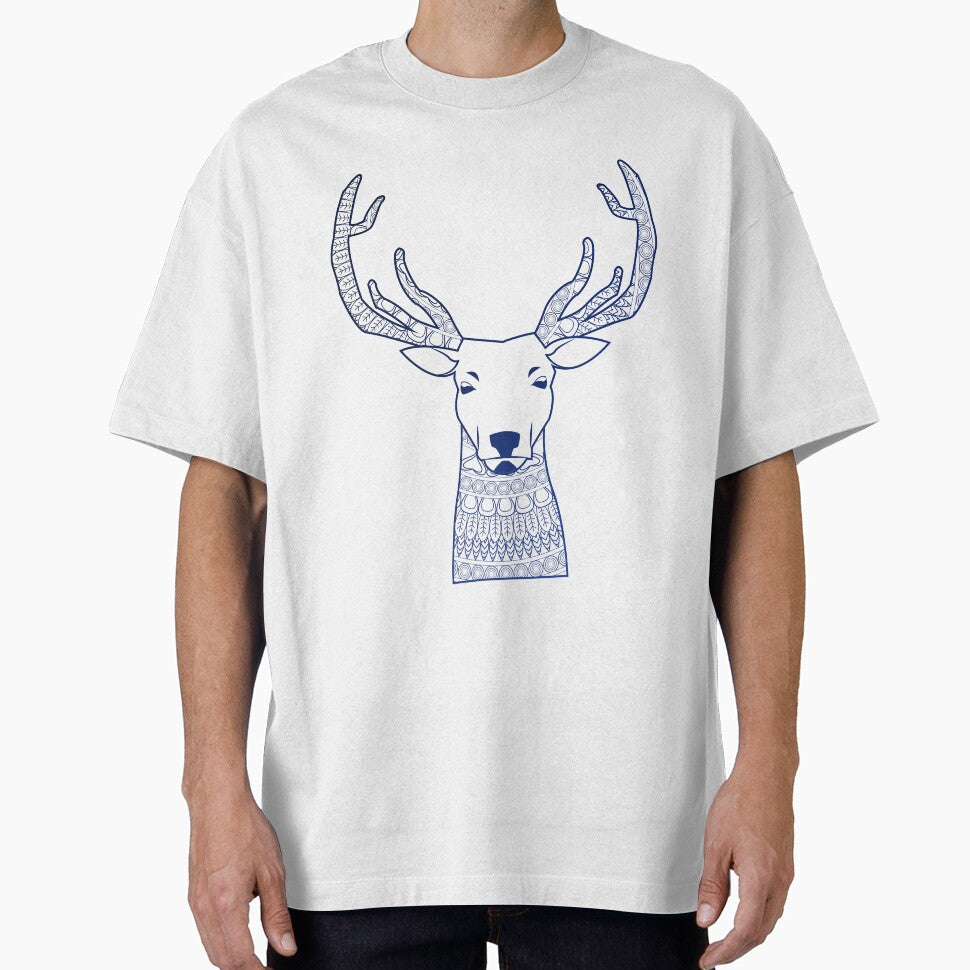 Mandala Deer | yoga top by PetrKad