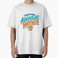 Certified Adventure Partner Golden Retriever Dog Dad Kawaii T-Shirt by Ashley critters