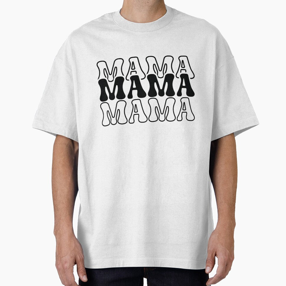 Mama - Cute Mothers Day Retro Vintage Floral Aesthetic Mom Mommy Wife Family Grandma Daughter Gift by FuzionRaptor