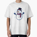 Cute Snowman with Top Hat Scarf by AIG - Andrei Ilie Graphics