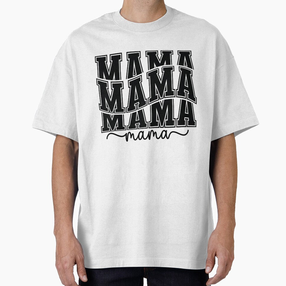 Mama Mama Mama Mama - Mom Quotes Retro Vintage Aesthetic Cute Motherhood Mother Day Gift by FuzionRaptor