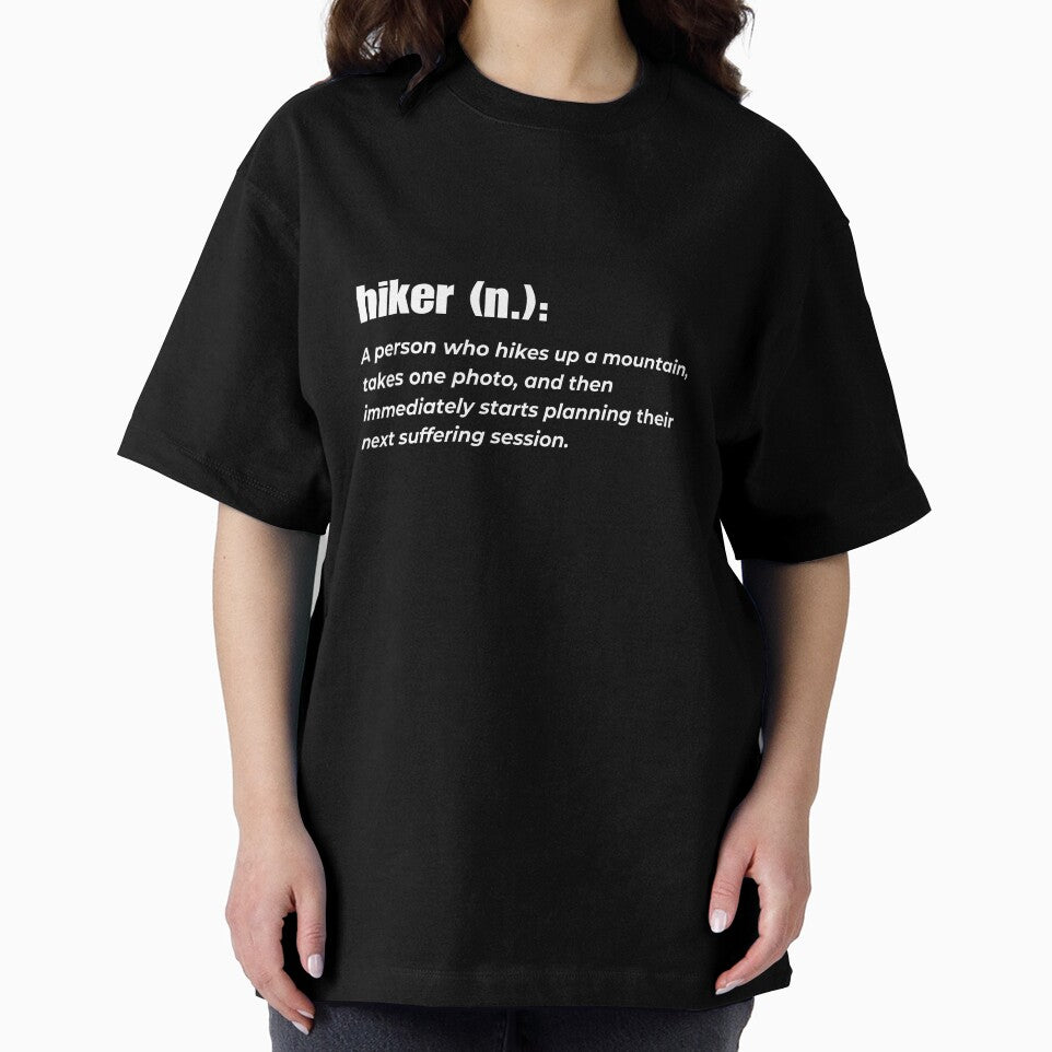Hiker Jokes Funny T-Shirt for hiking boys and girls by Gracjan Mikitin