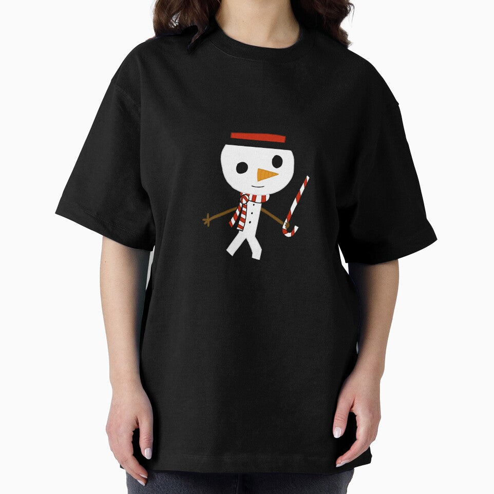 Bloo The Performing Snowman (Large) – Candy Cane Holiday Design by TummysEmporium