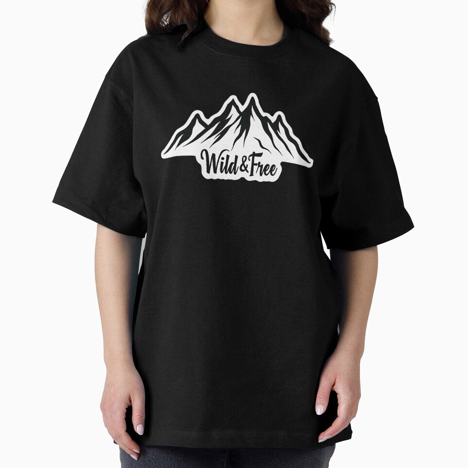 Wild And Free Mountain Hiking Lover Adventure Quotes by BornBorn