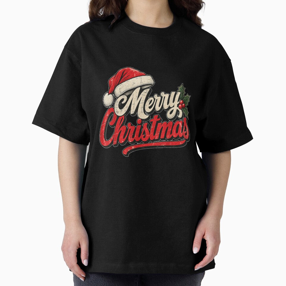 Merry Christmas Vintage Retro Santa Holiday by Phil Ben