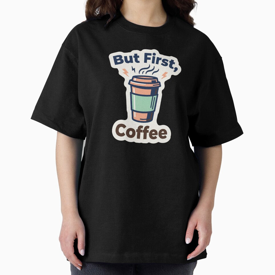 But First Coffee Cute Travel Cup by Sketchlegacy
