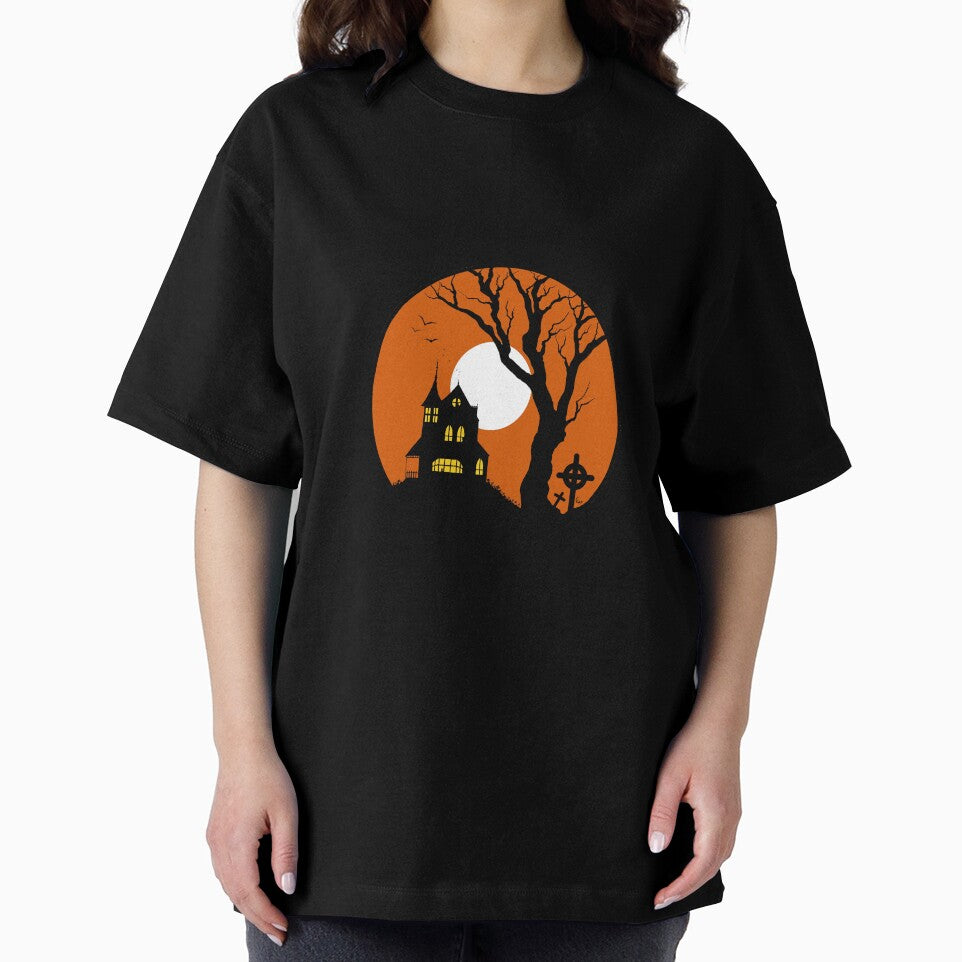 Haunted House Silhouette by Cadva