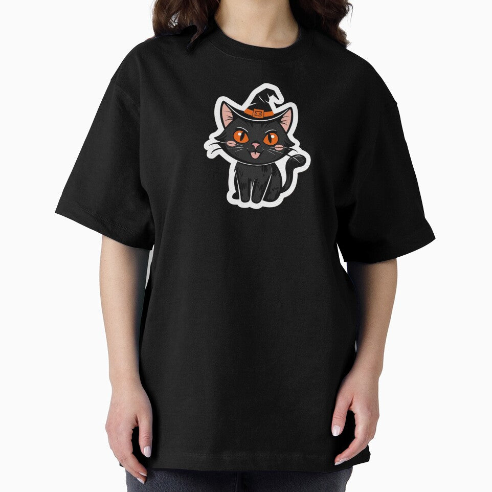 Black Halloween Cat by LewpyG