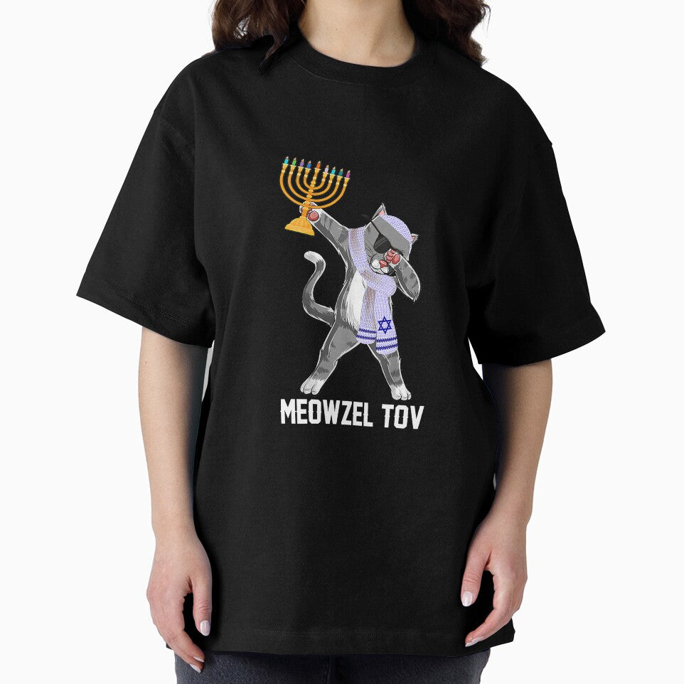 Meowzel Tov Dabbing Cat Chanukah by unassertive19