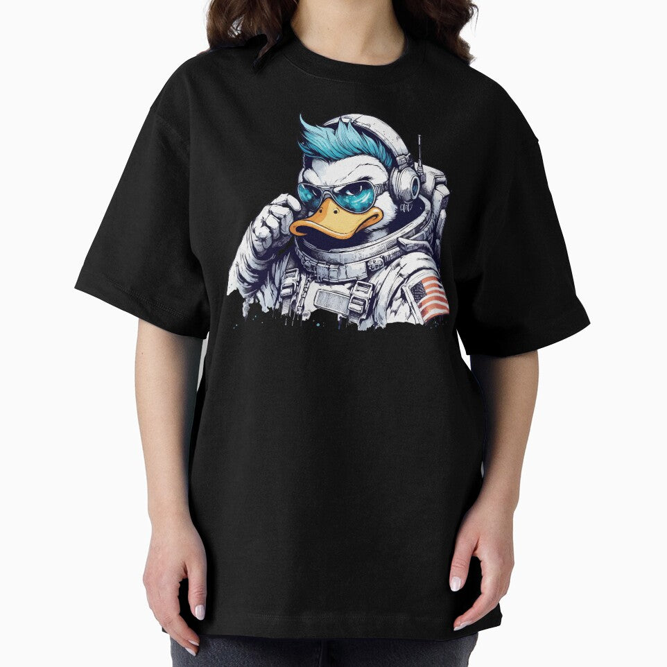 Cool Astronaut Duck by TomFrontierArt