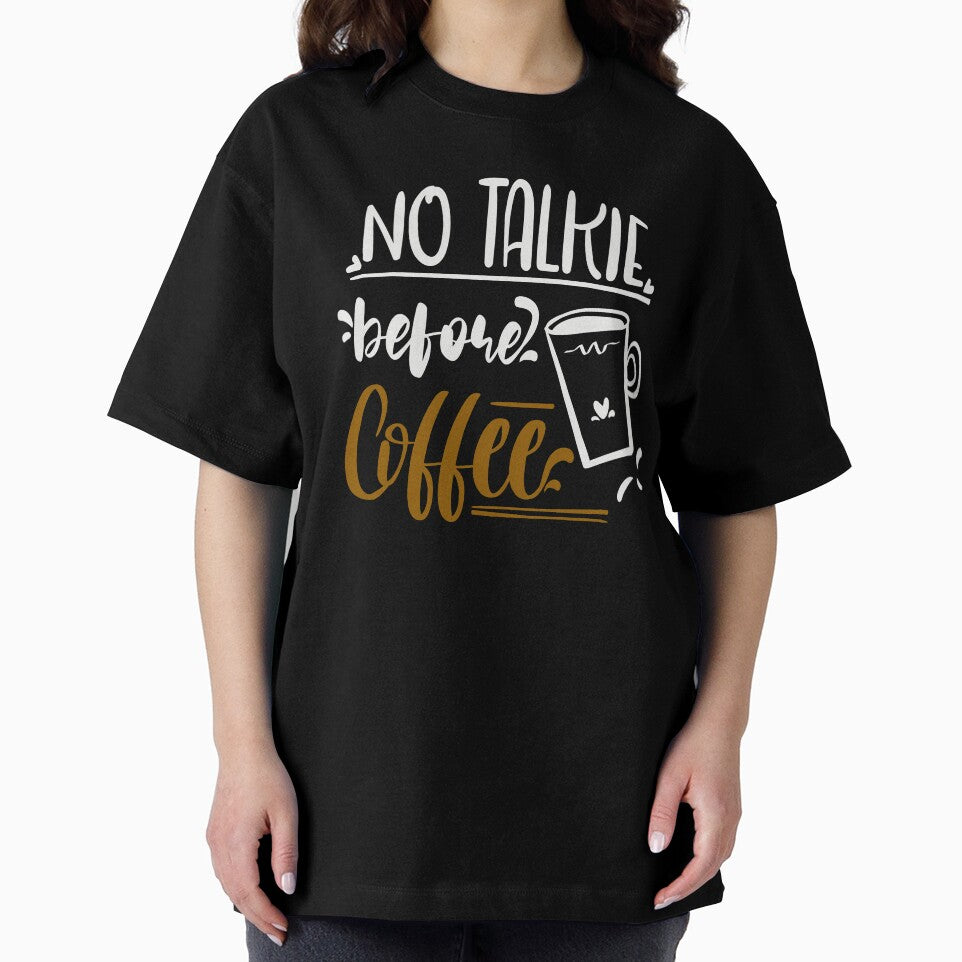 No Talkie Before Coffee by FOX1999-Design
