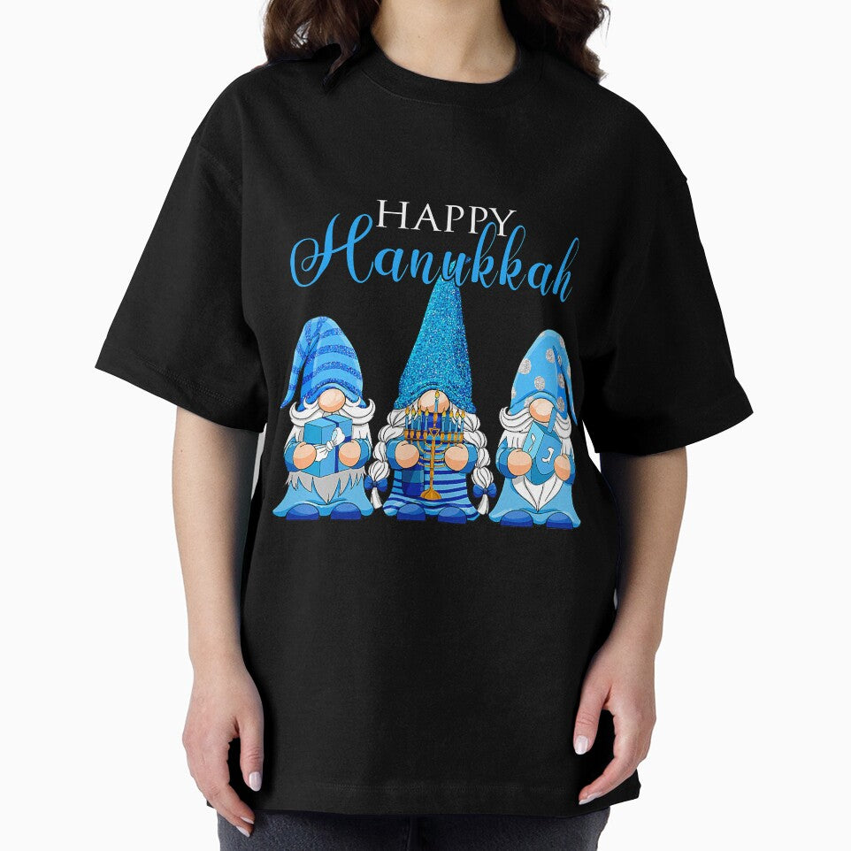 Happy Hanukkah Gnome Funny Cute Gnome by NeverLoseSF