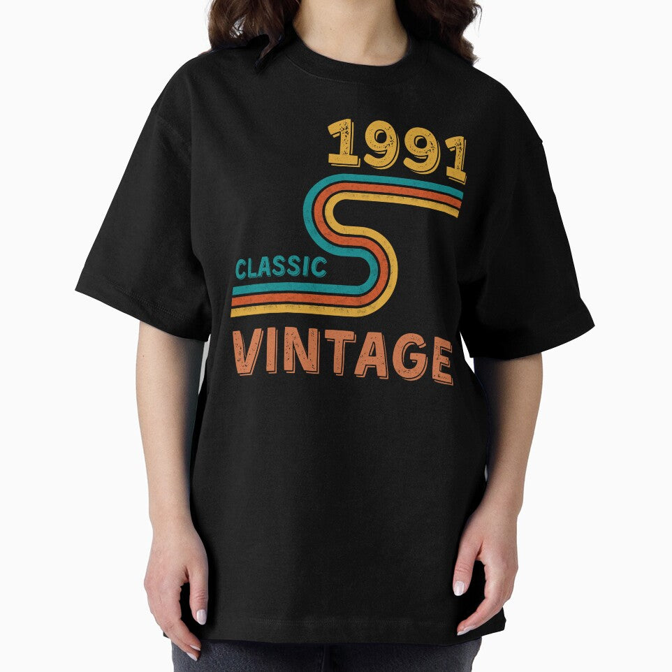 Vintage Classic 1991 Sunset Retro Style by FreeMind-Design