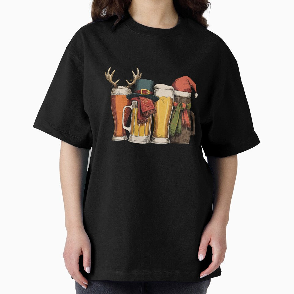 Christmas Beer Mugs by NicolasGlowArt