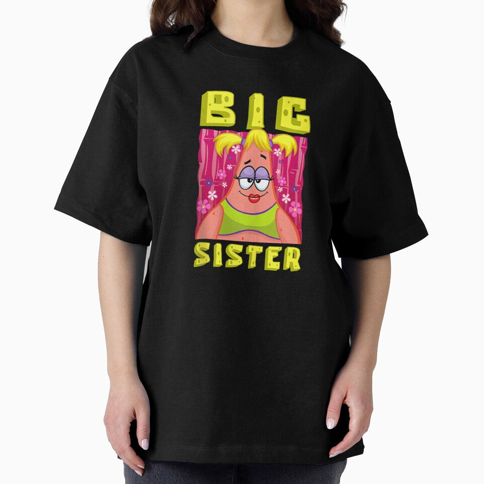 SpongeBob Big Sister Funny Prank Girls Patrick Star Makeup Tank Top by KorulaxTor