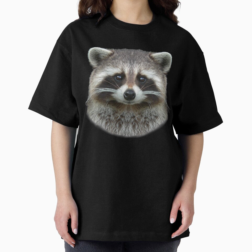 Raccoon Face, Cute Raccoon Lover by madeulaugh