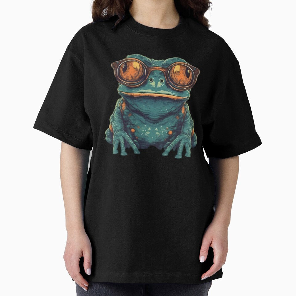 Visionary Frog: Leaping with Clarity by Strokes-Colors