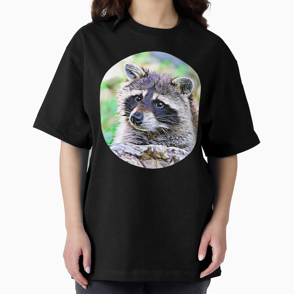 Raccoon Portrait by RevolutionInPaint