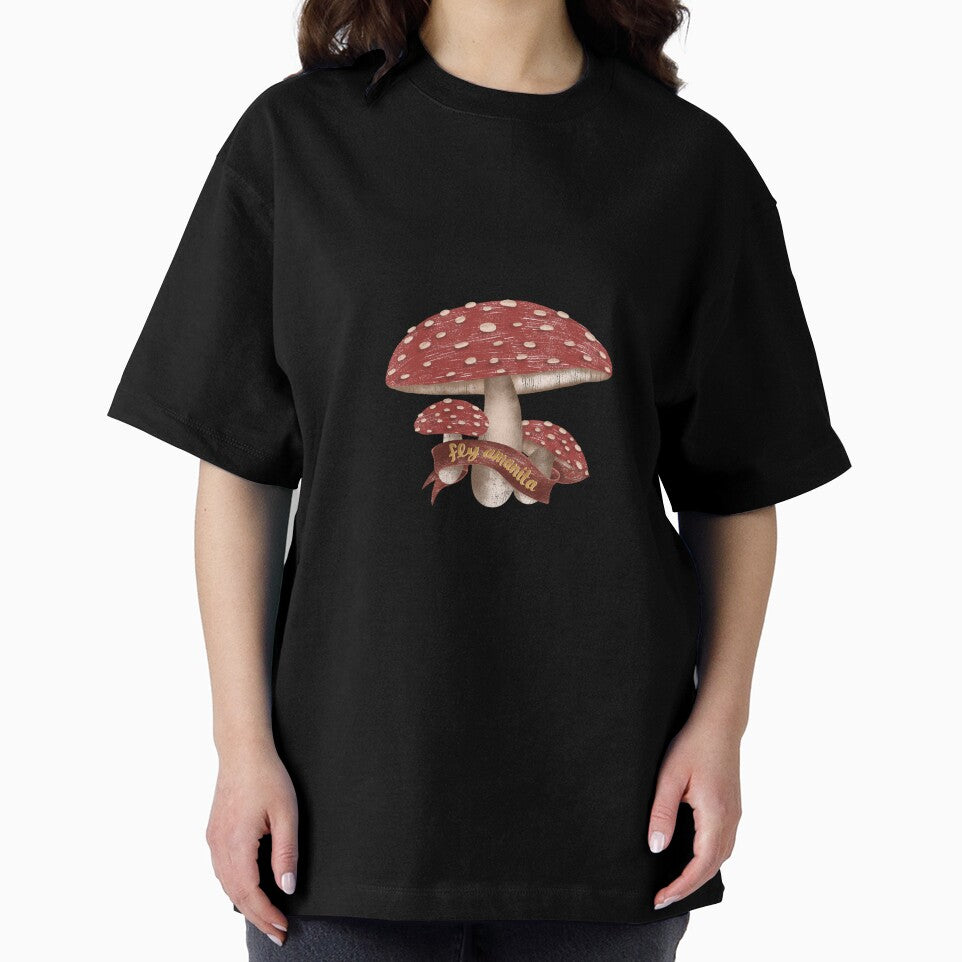 Toadstool botanical art by pinkyfish1010