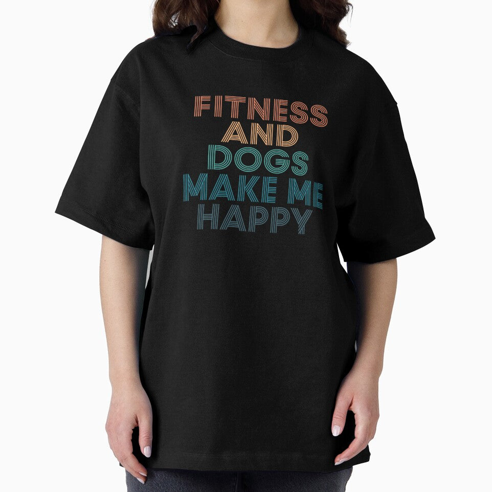 Fitness And Dogs Make Me Happy- Gift for Fitness & Dogs Fans by kindxinn