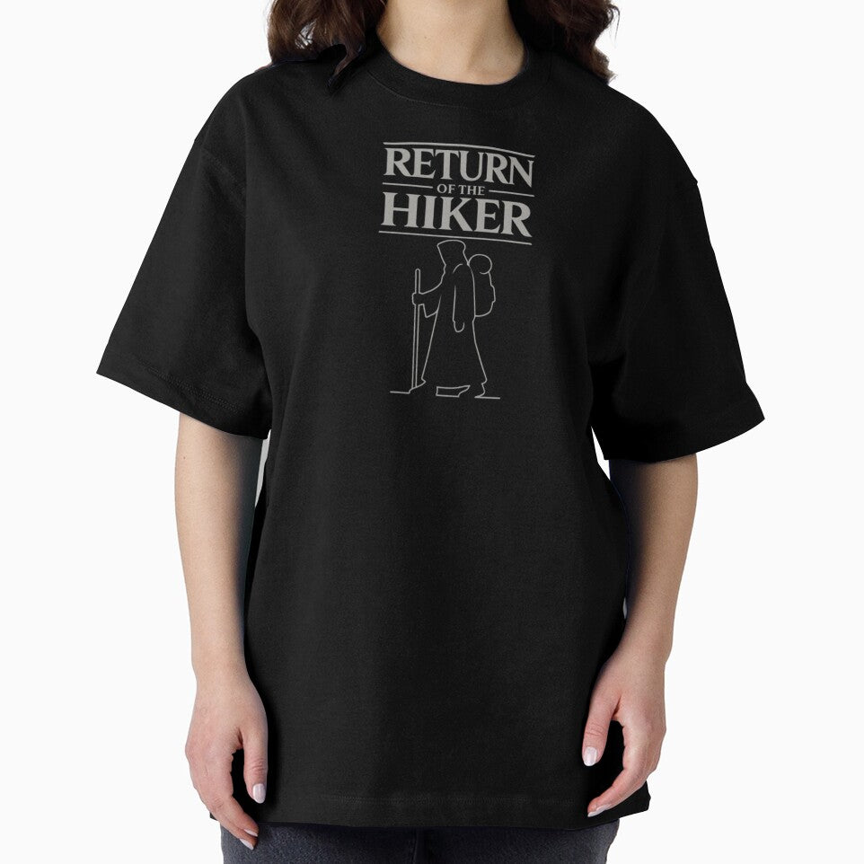 Return of the Hiker – Hooded Backpacking Silhouette Design by Free Soul Designs