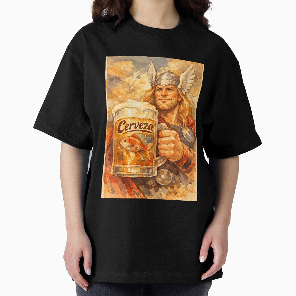 Thor with Cerveza by Sarcastic designs