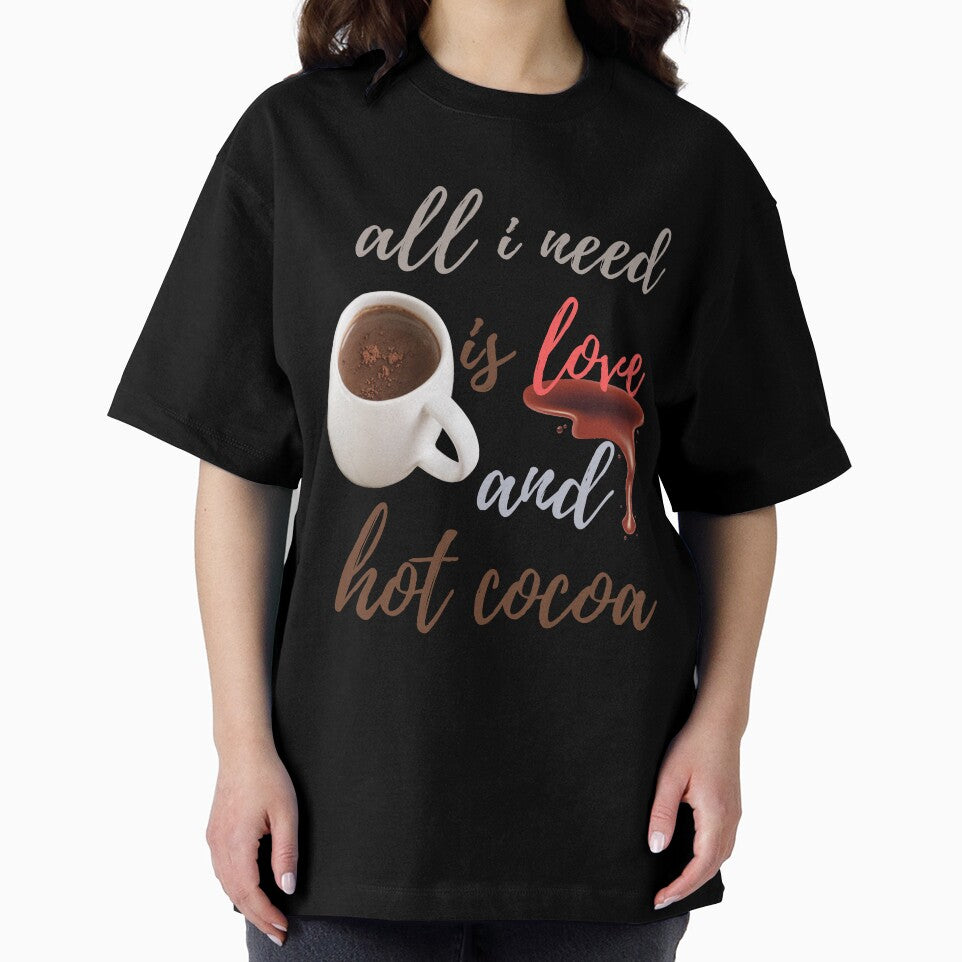 All I need is Love and Hot Cocoa Sticker by Schuva