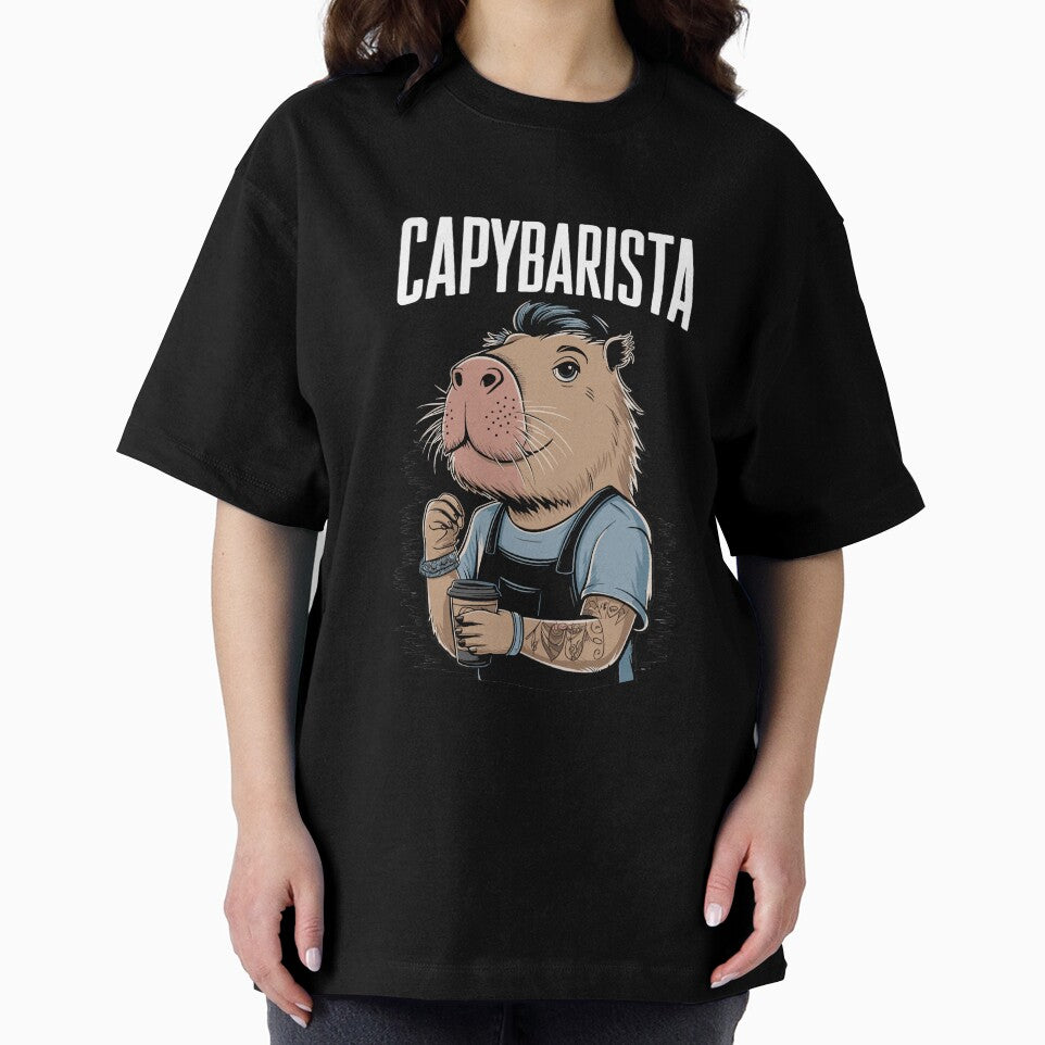 Capybarista Capybara Barista For Coffee Lovers by SubtleSplit