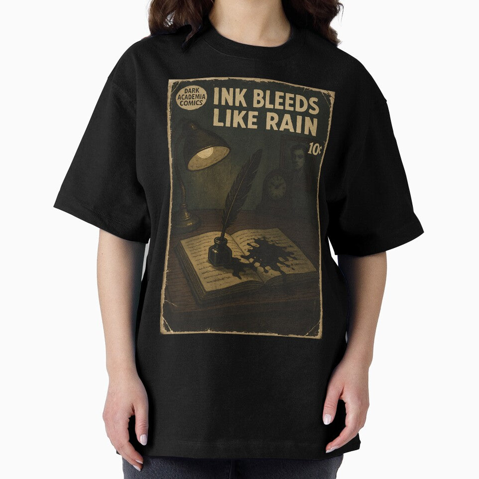Vintage Dark Academia: Ink bleeds like rain by bapupa