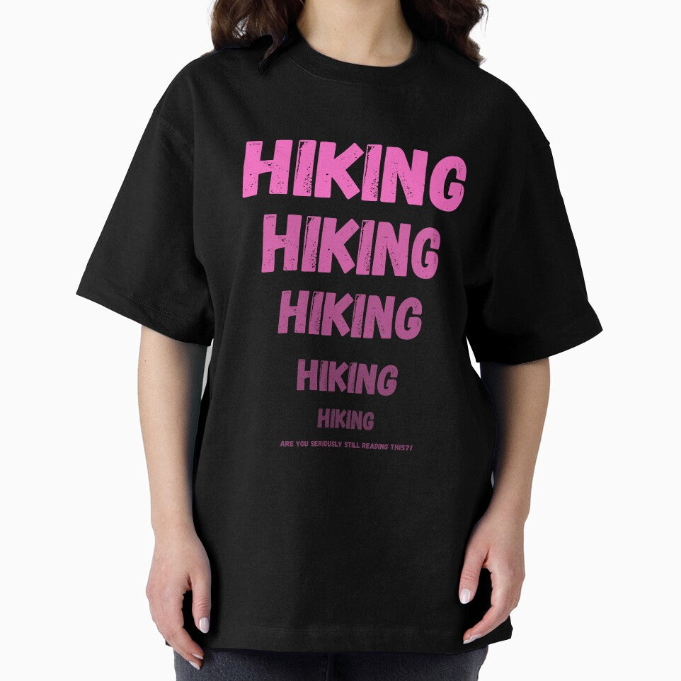 Hiking Jokes Funny T-Shirt for hiking boys and girls by Gracjan Mikitin