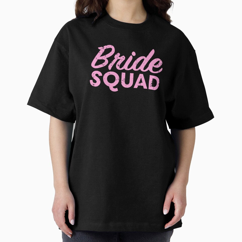 Bachelorette Party Shirts - Bridesmaids Bride Squad Shirt by MichaelCatelli
