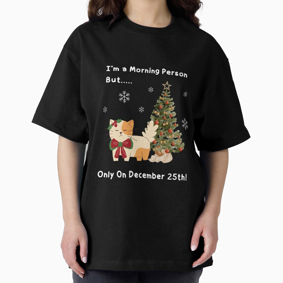 Funny Orange Cat Christmas - Cute Sarcastic Saying by Cat Stories