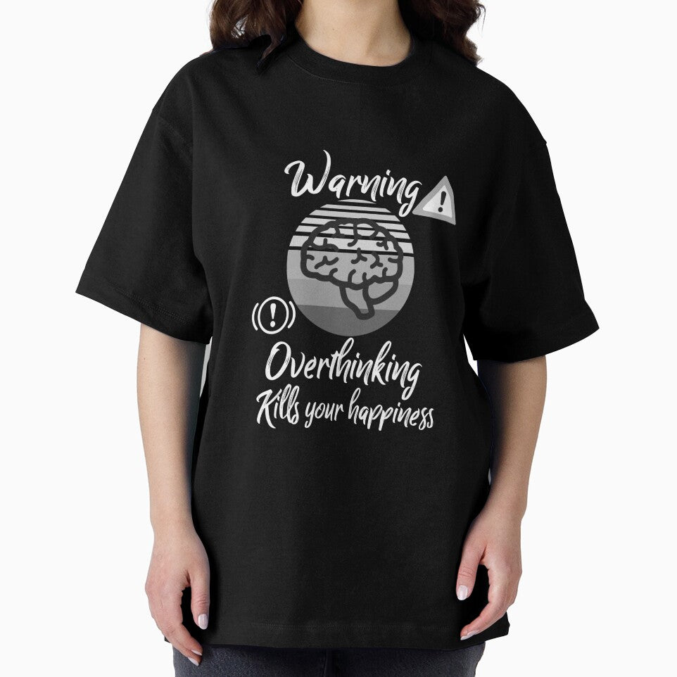 Copy of Warning overthinking kills your happiness by Drawix