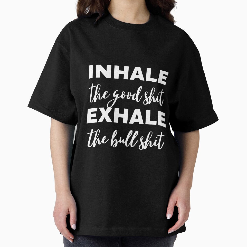 Inhale the good shit exhale the bull shit Top, Yoga Shirt, Yoga, Tank Top, Yoga gift, Yoga lover, Funny Yoga, Yoga design, Yoga workout by May K Studio Design