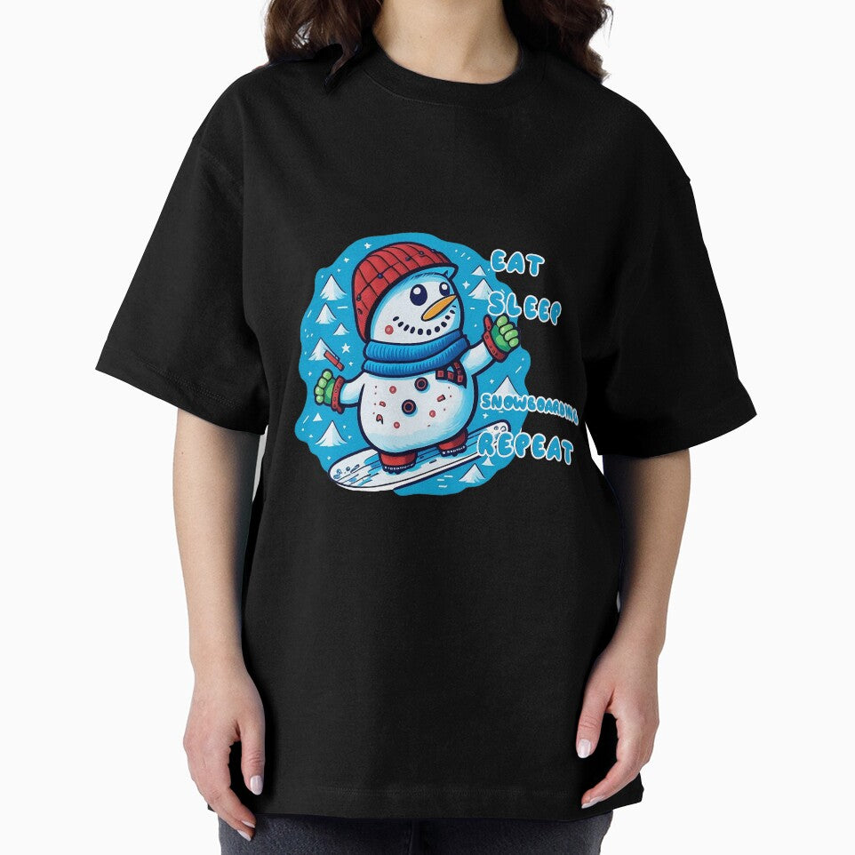 Eat Sleep Snowboarding Repeat by ClassicInkPress