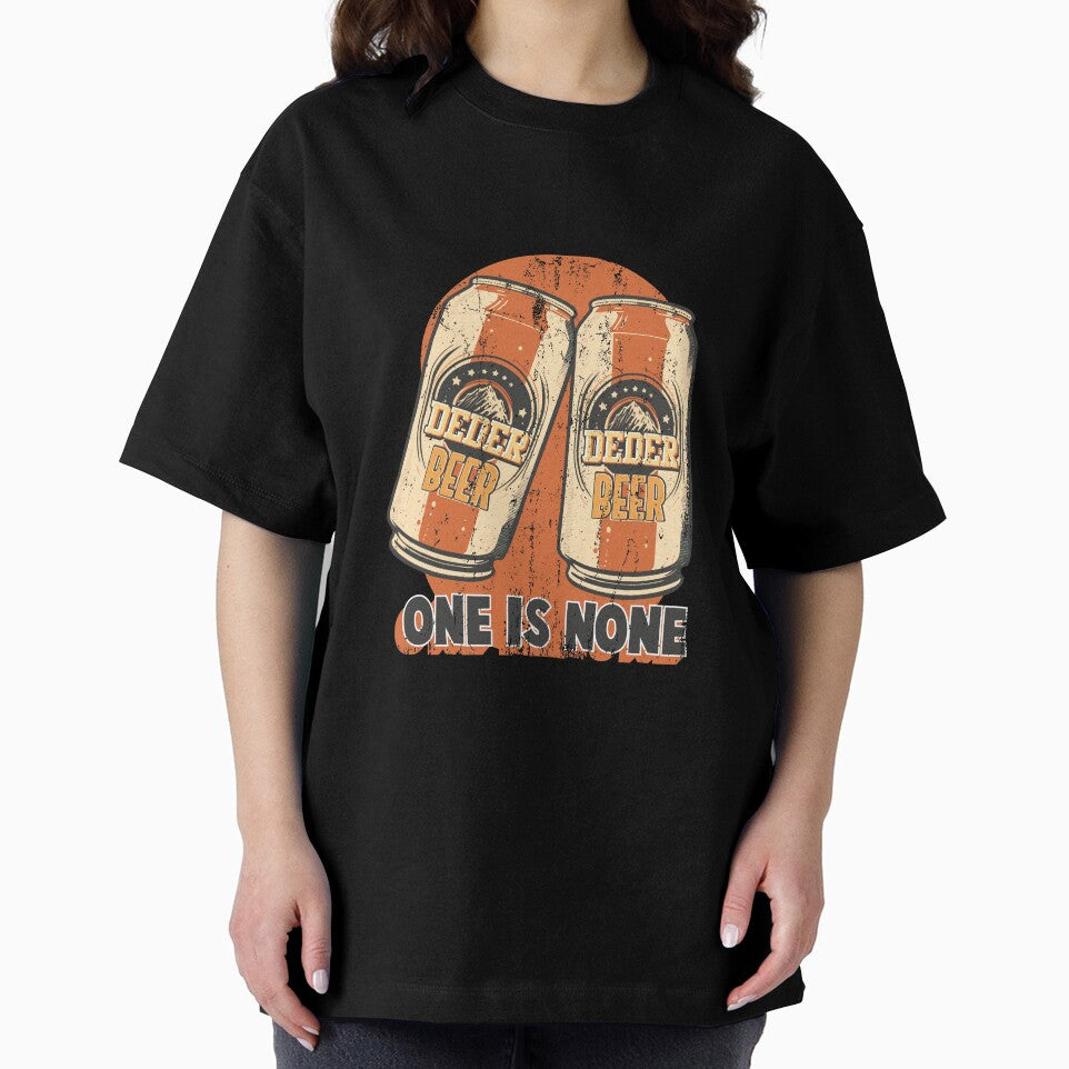 One is None Beer Can Print by dakaseli