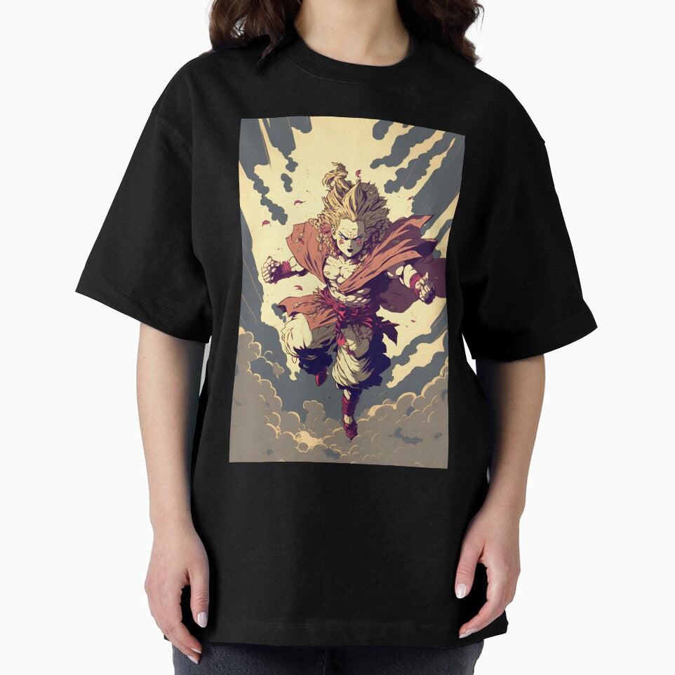 Anime Hero Monster Japanese Warrior by Bubblebuk